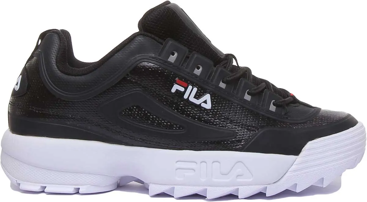 Fila Disruptor 2 In Black White