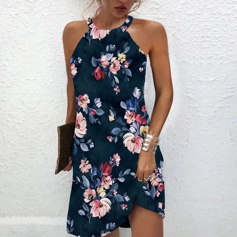 Funki Buys | Dresses | Women's Summer Fashion Mini Dress