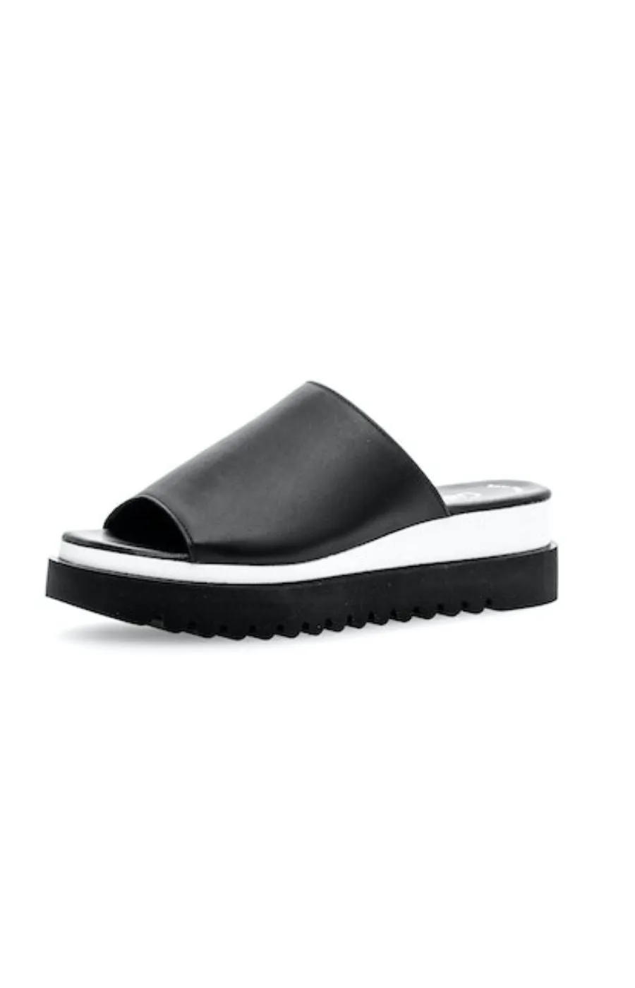 Gabor Slip on Sandal in Black