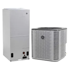 General Electric 1.5 Ton 15.2 SEER2 Single Stage PSC Multi-Position Heat Pump Split System R-410A