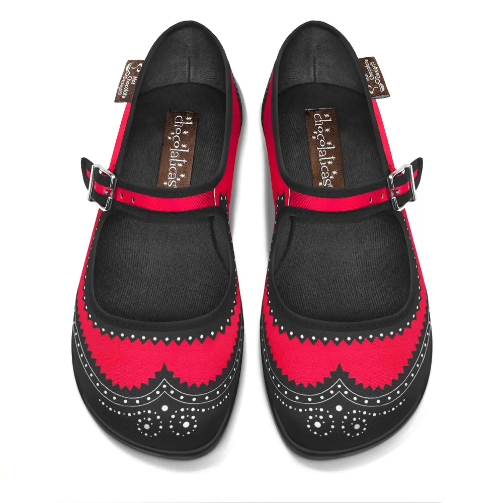 Havana Carmine Women's Mary Jane Flat