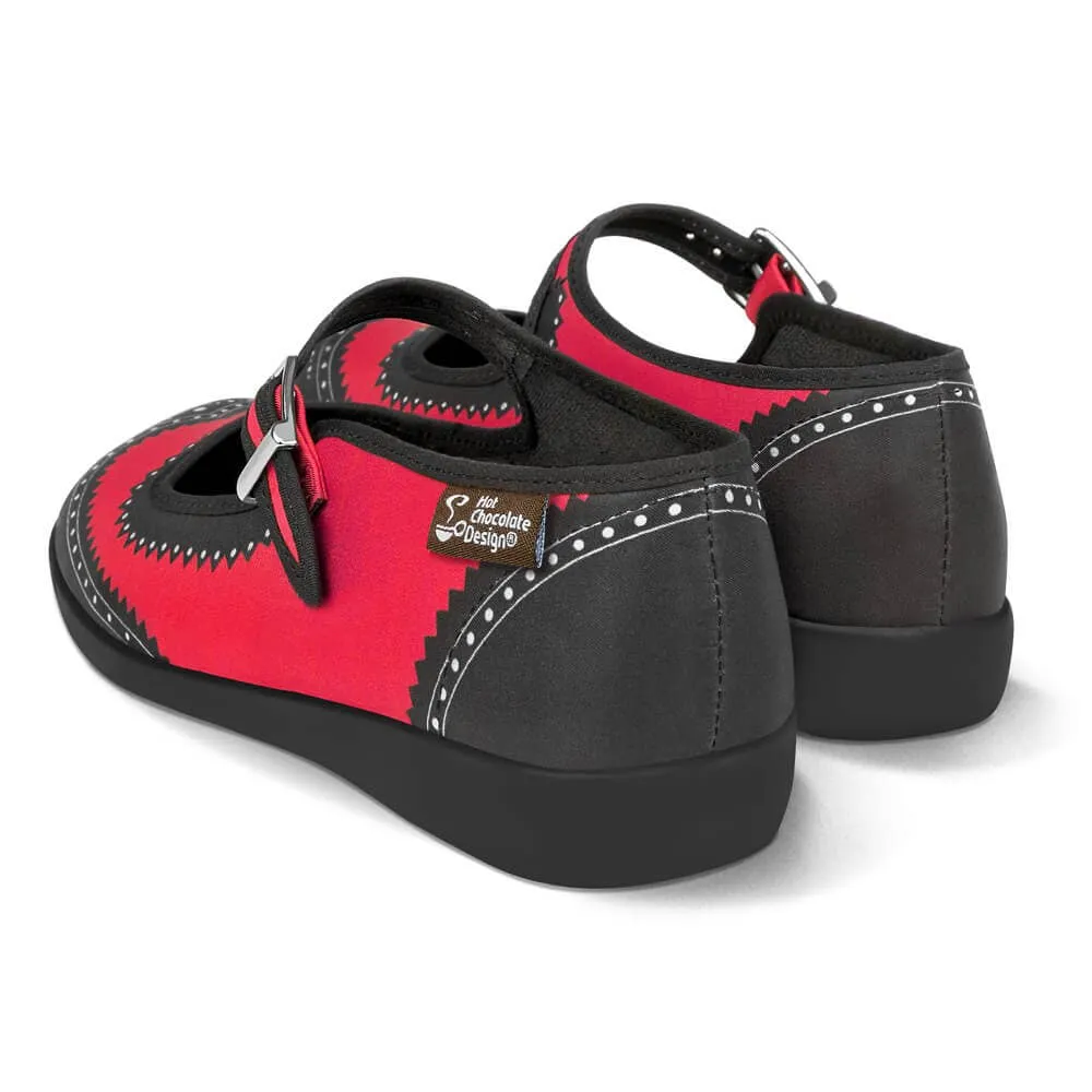 Havana Carmine Women's Mary Jane Flat