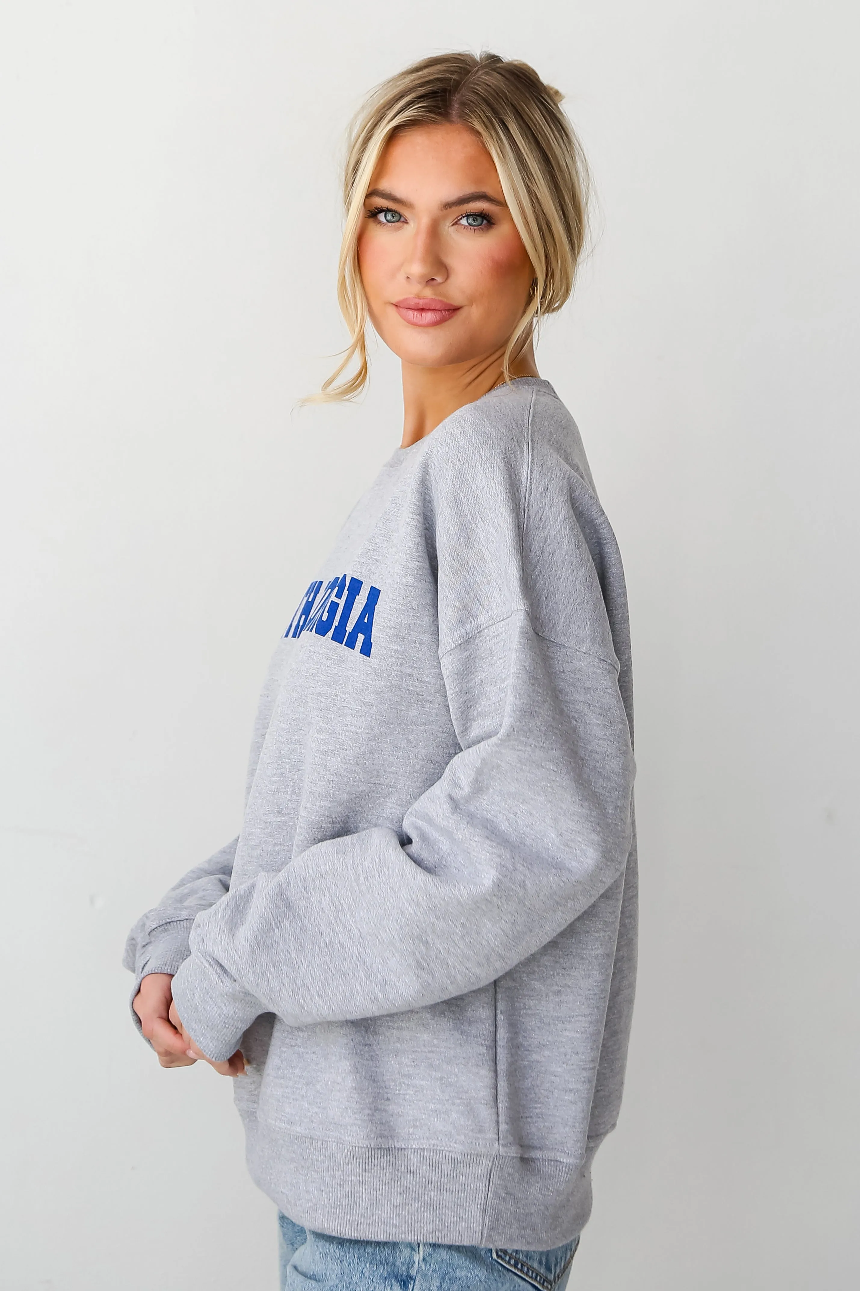 Heather Grey North Georgia Sweatshirt