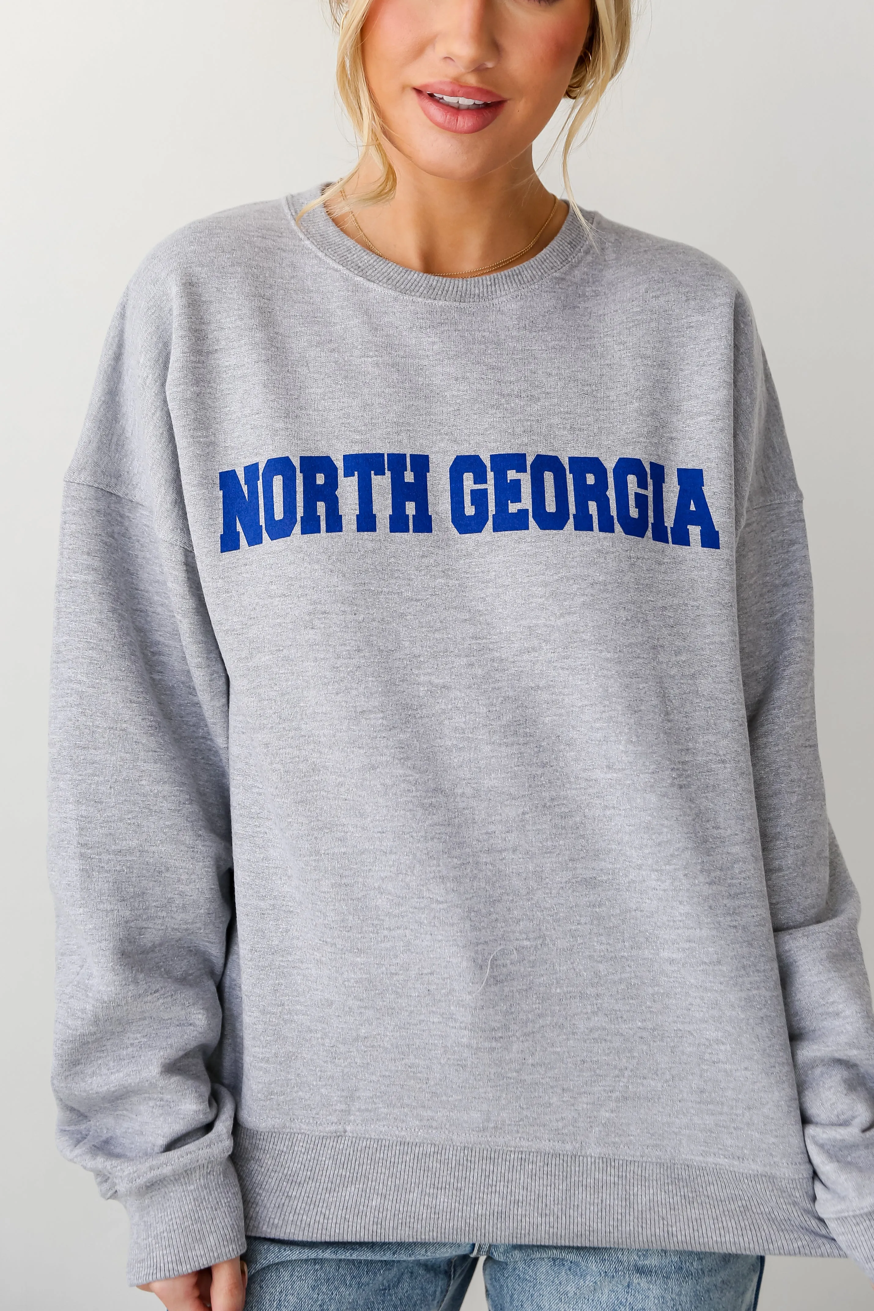 Heather Grey North Georgia Sweatshirt