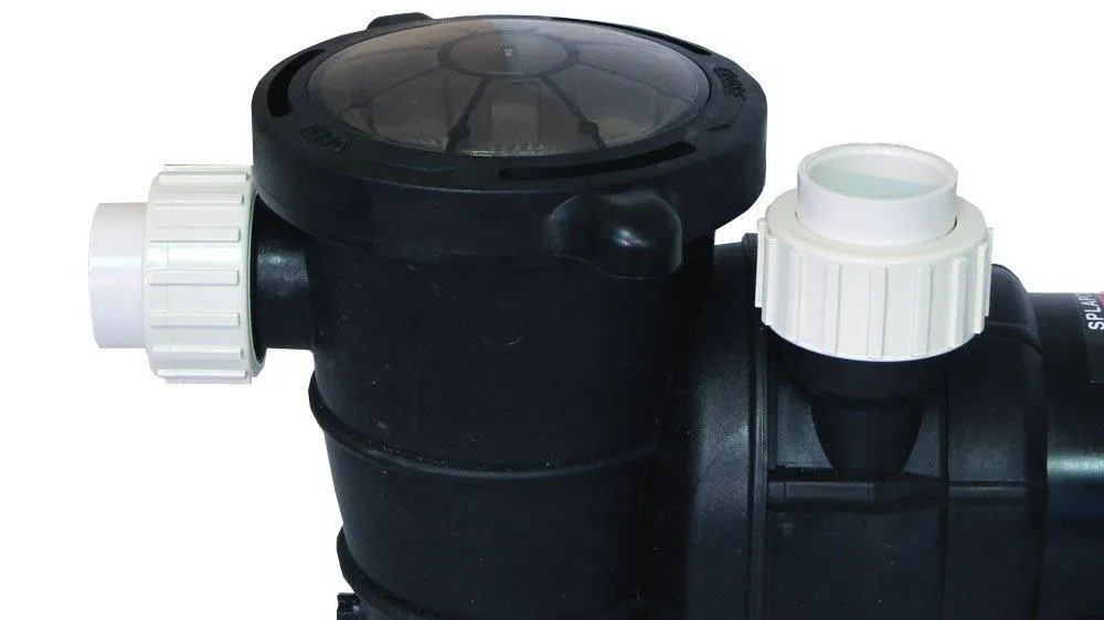 High Performance Swimming Pool Pump Above-Ground 1.5 HP with Union Fittings