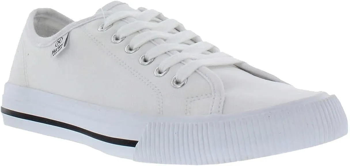 Hurley Women's Carrie Lace-Up Canvas Sneaker