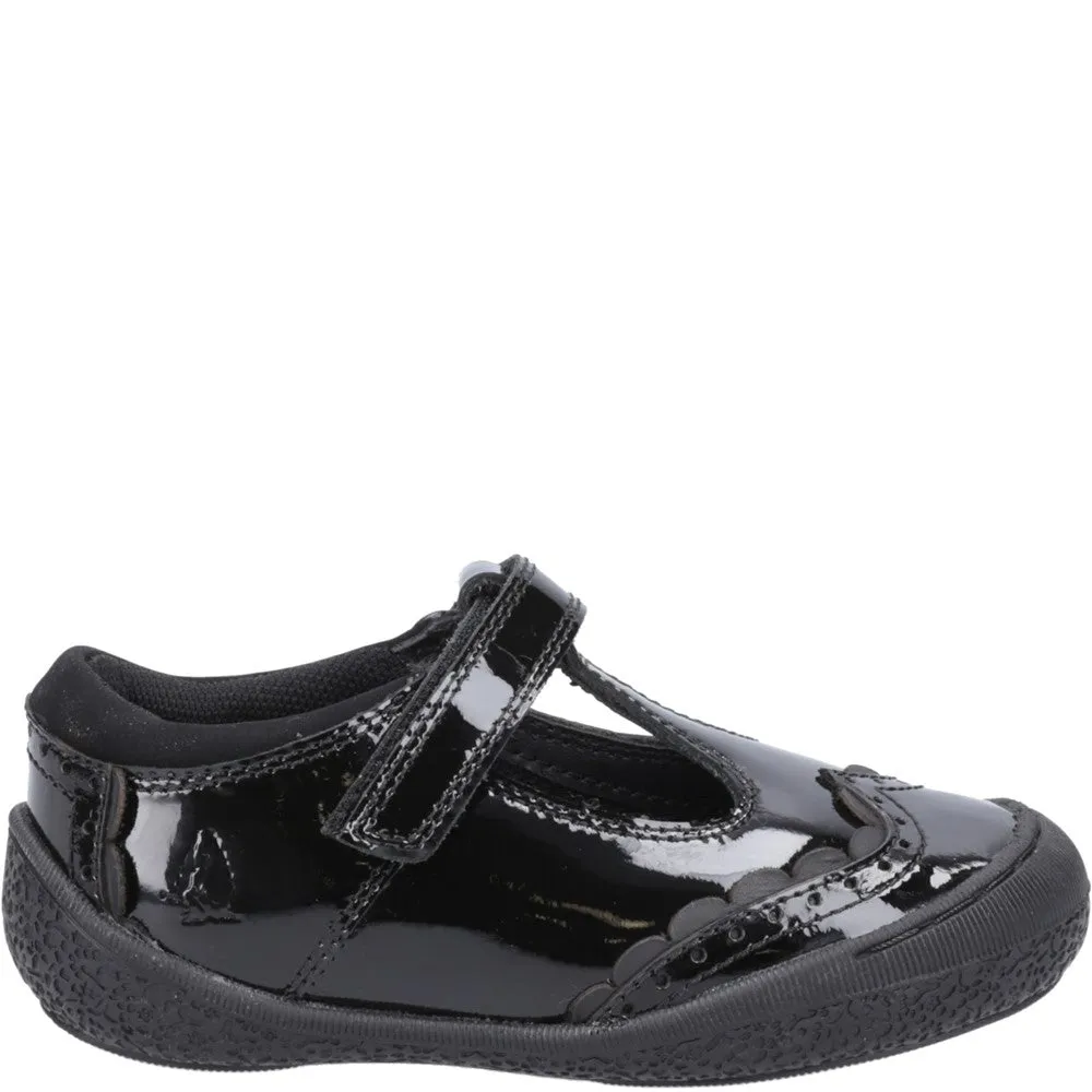 Hush Puppies Mabel Patent Infant School Shoes