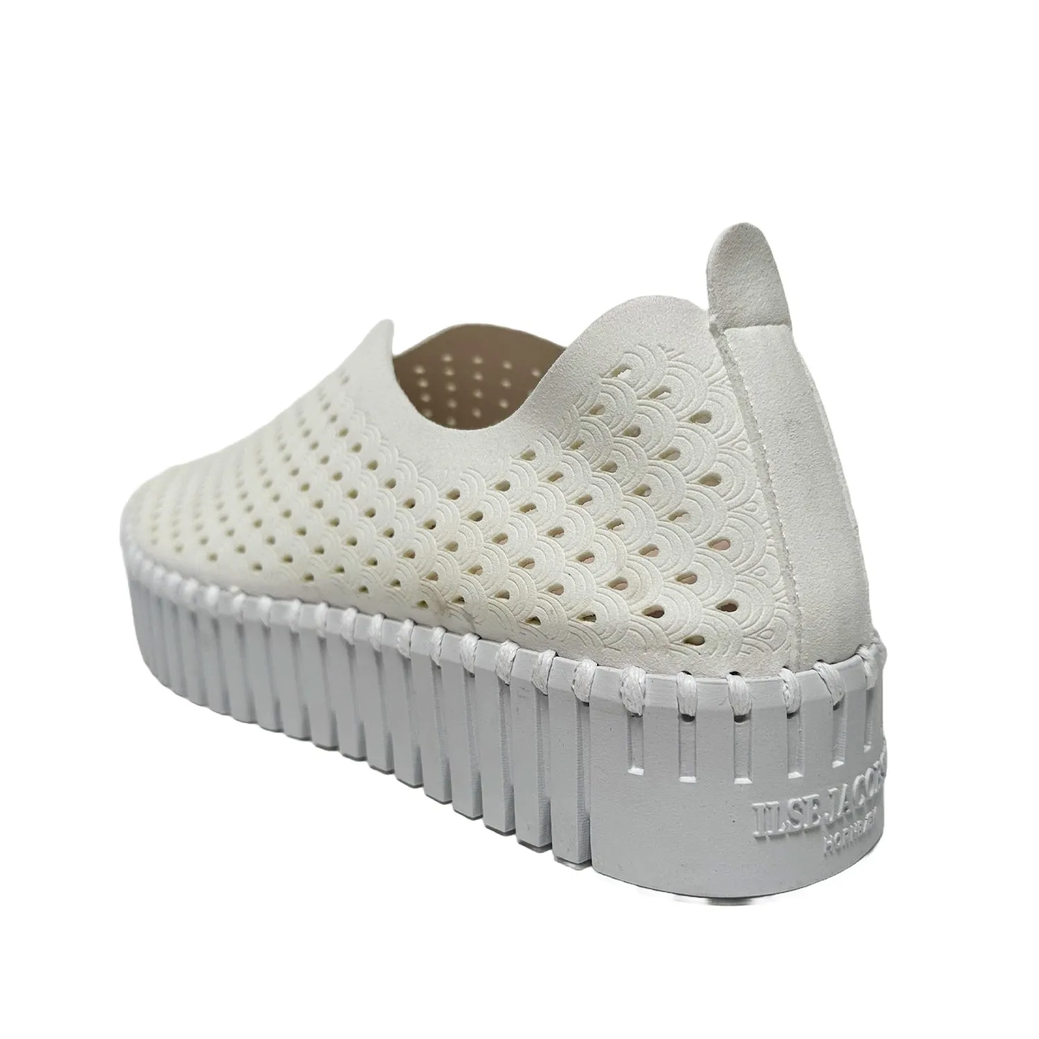 Ilse Jacobsen Women's Tulip Platform in White