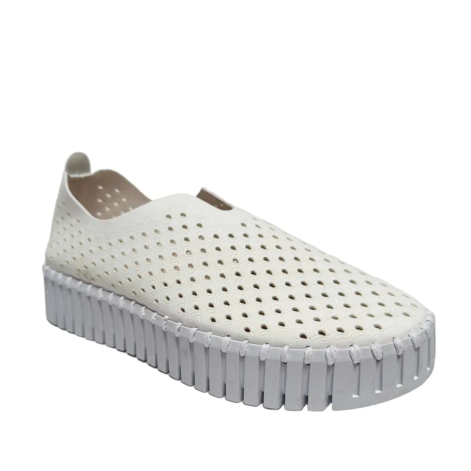 Ilse Jacobsen Women's Tulip Platform in White