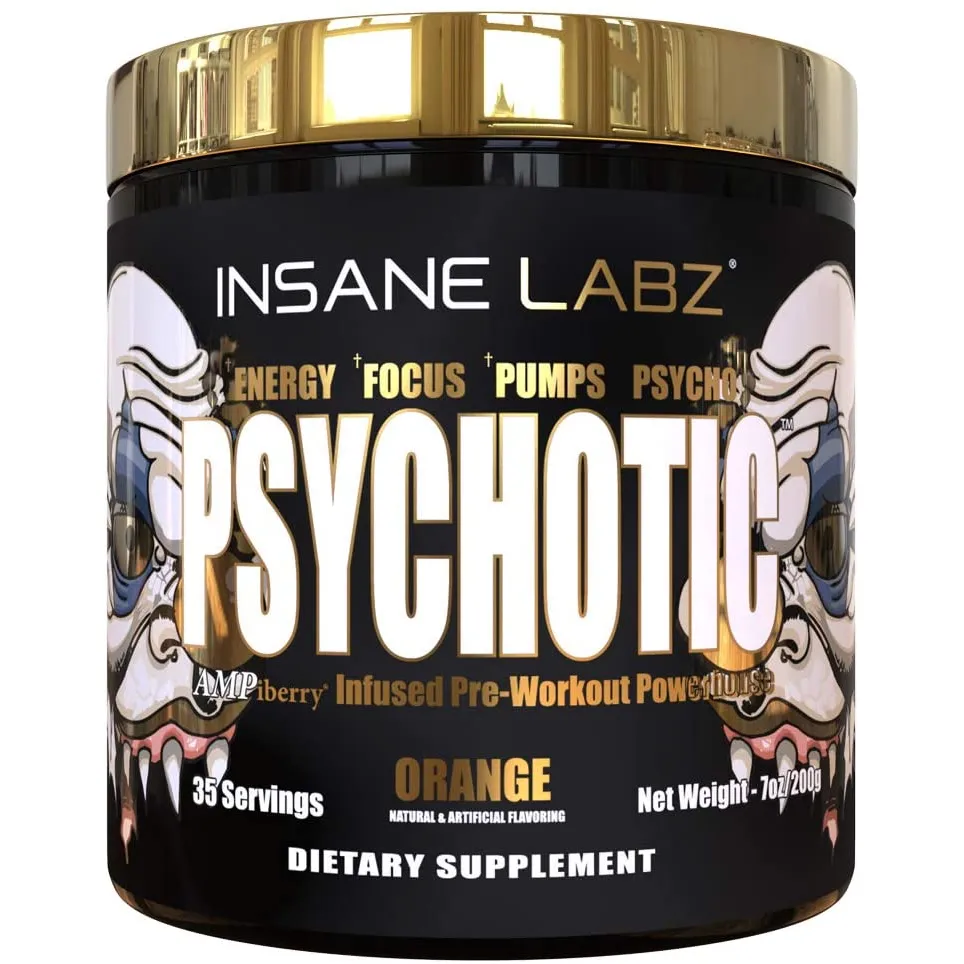 Insane Labz Psychotic Gold 35 Servings