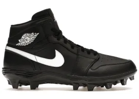 Jordan 1 Mid Td Cleat Black White