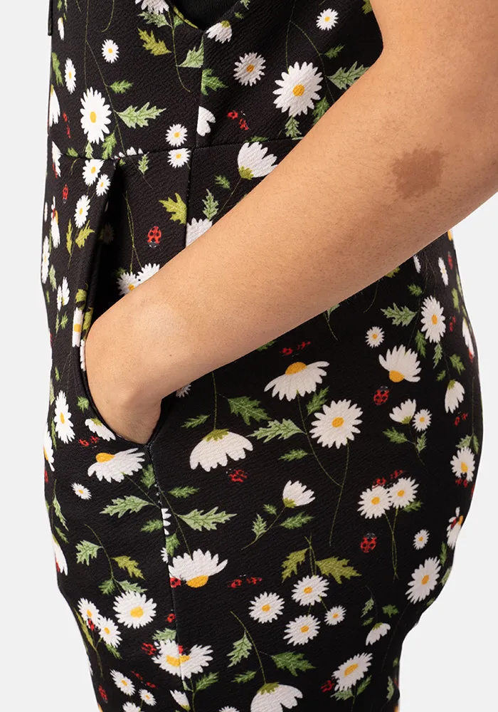 Jordan Daisy Ladybird Print Dungaree