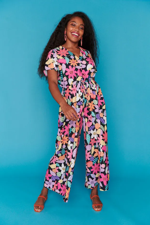 Justine Spring Fling Jumpsuit