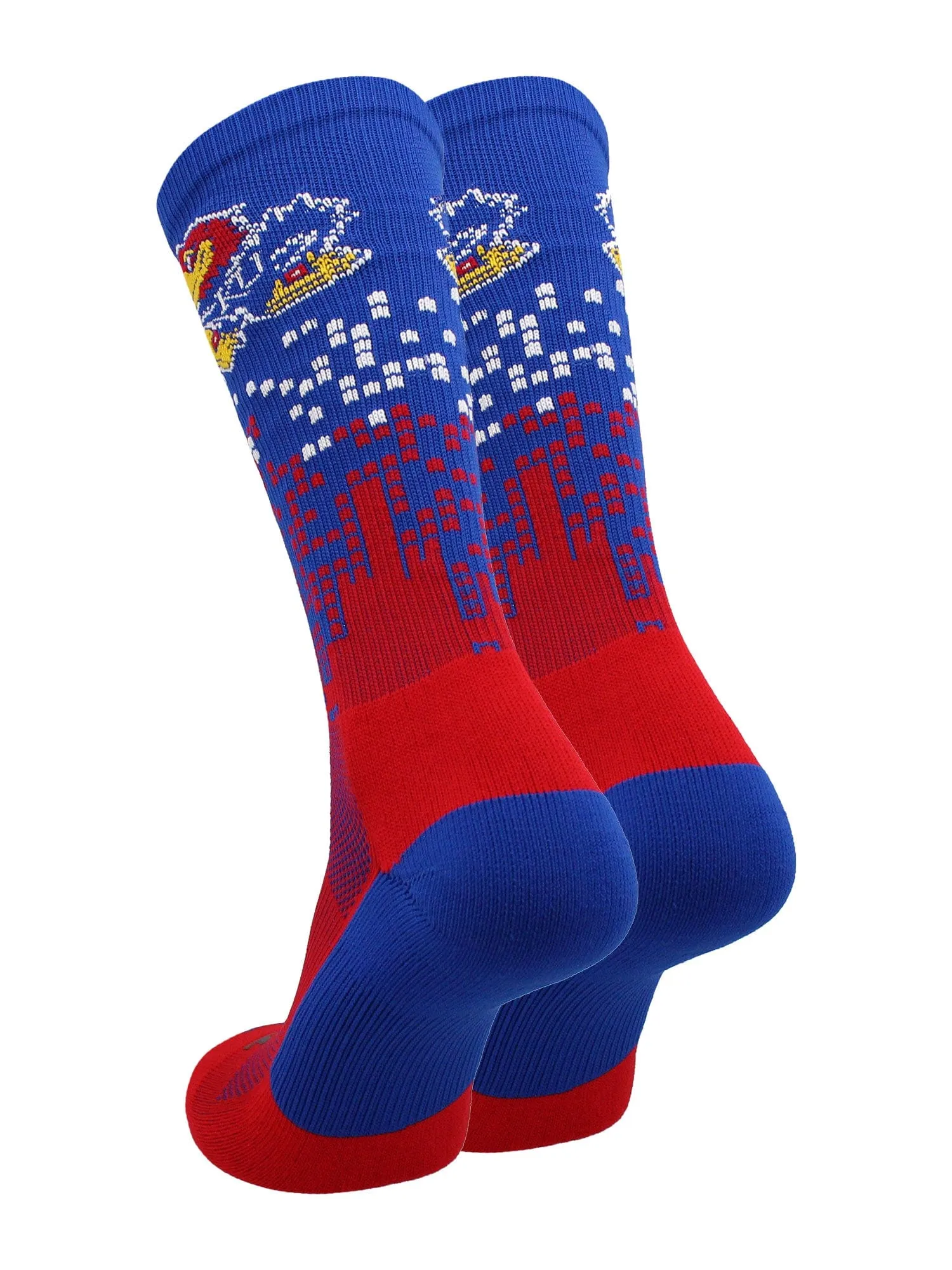 Kansas Jayhawks Socks Downtown Crew