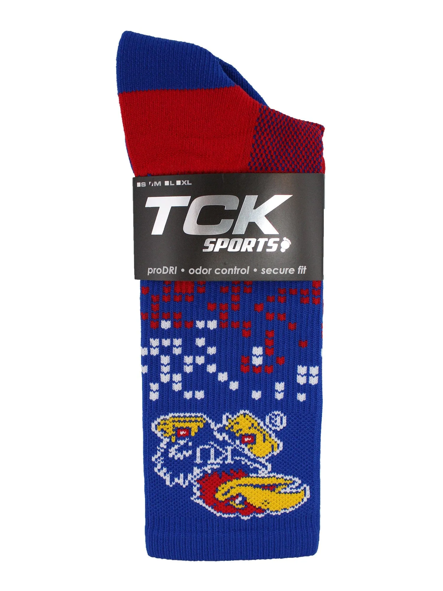 Kansas Jayhawks Socks Downtown Crew