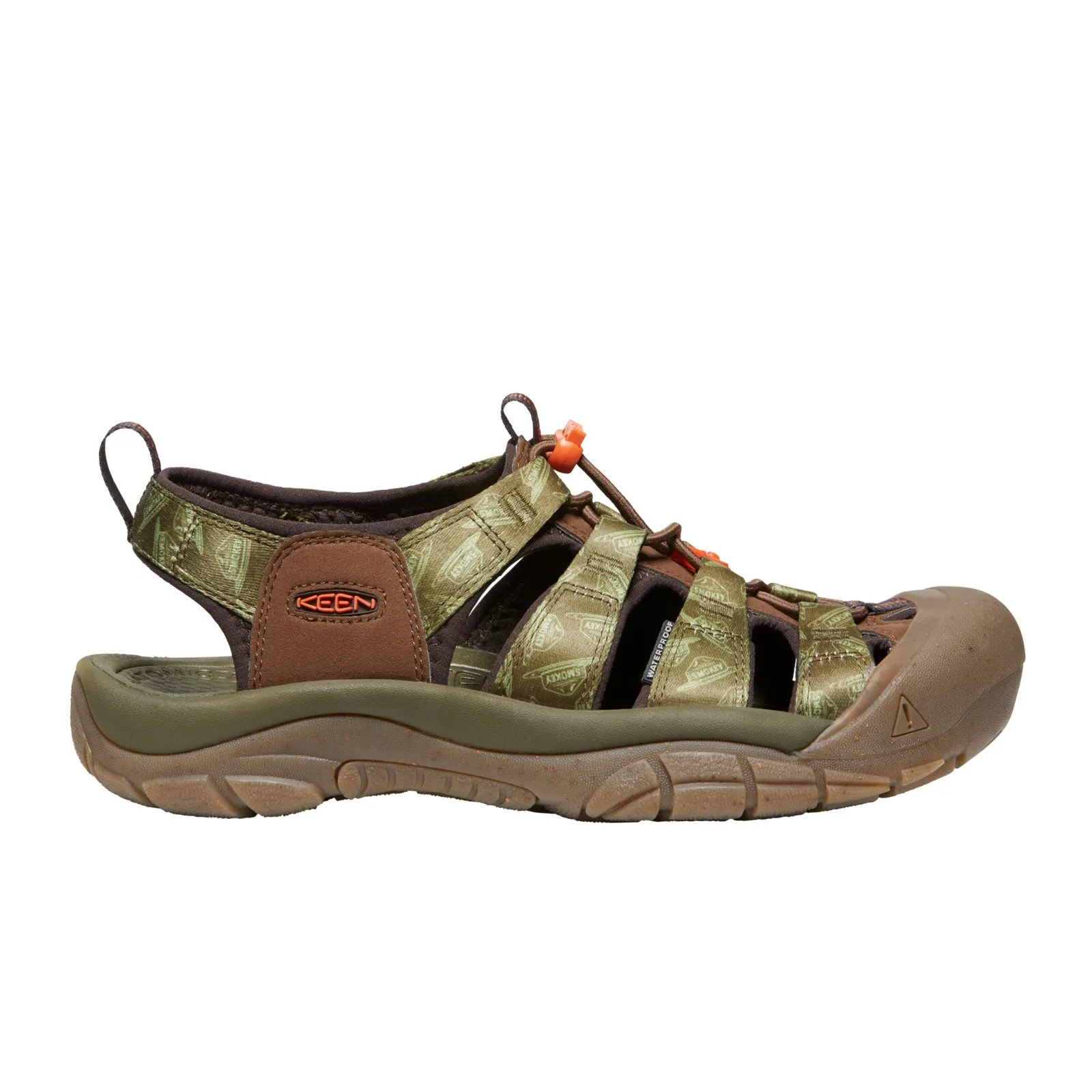 Keen Newport Retro Active Sandal (Men) - Smokey Bear/Military Olive