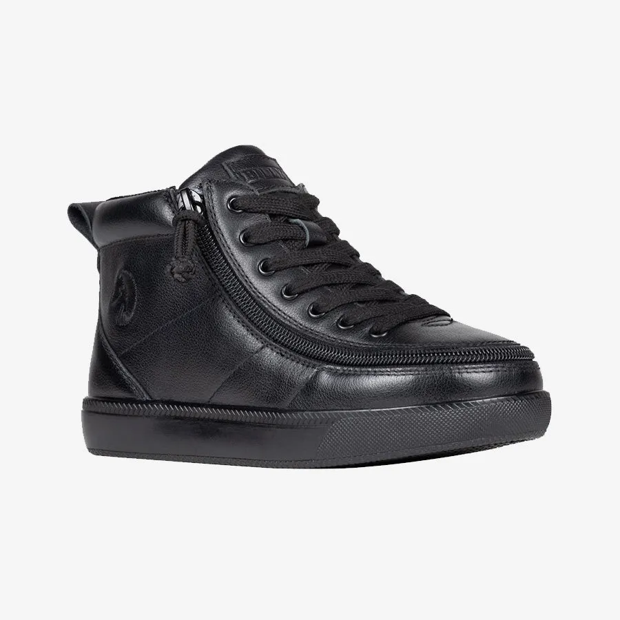 Kid's D|R Leather High Wide (Black)