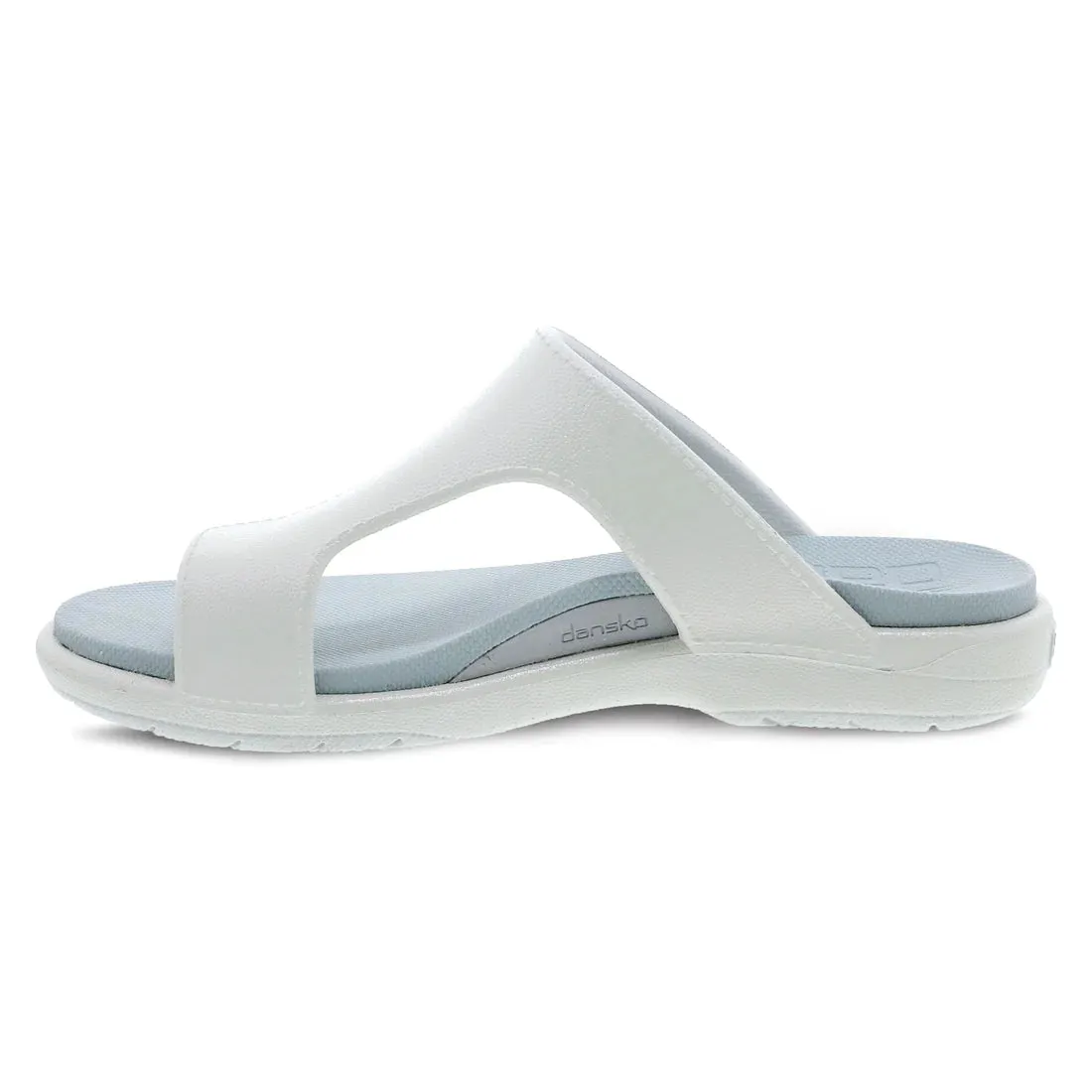 Krystal Eva Sandal in Pearl