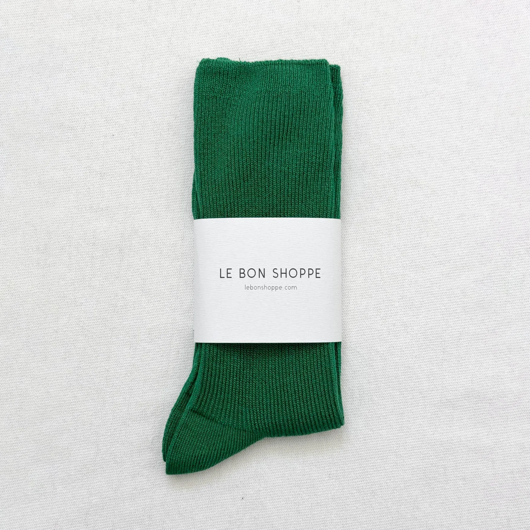 Le Bon Shoppe Deep Green Trouser Socks