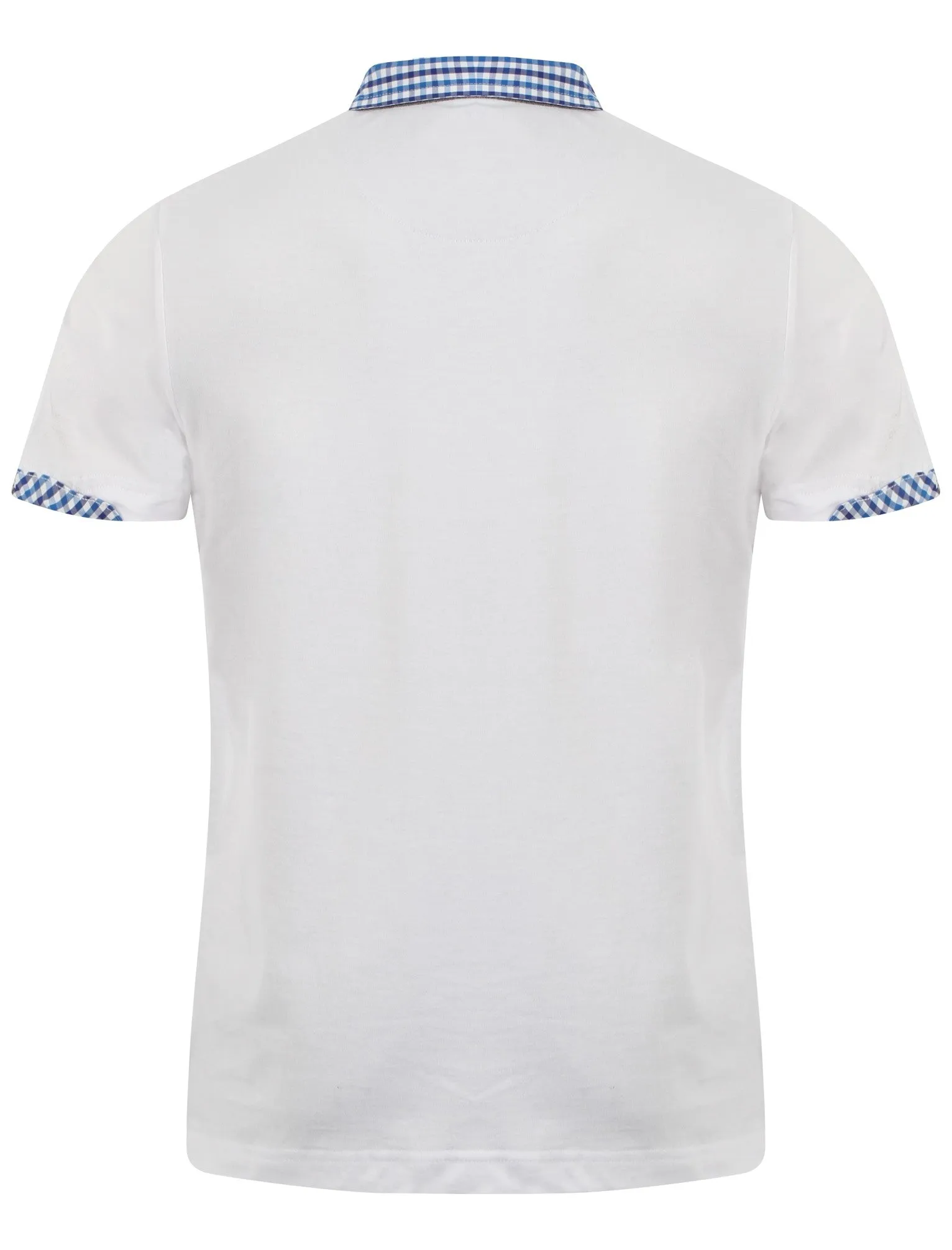 Le Shark Adams Row white polo shirt