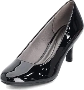 LifeStride Women's, Parigi Pump Black Patent 7 M