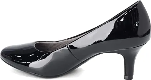 LifeStride Women's, Parigi Pump Black Patent 7 M