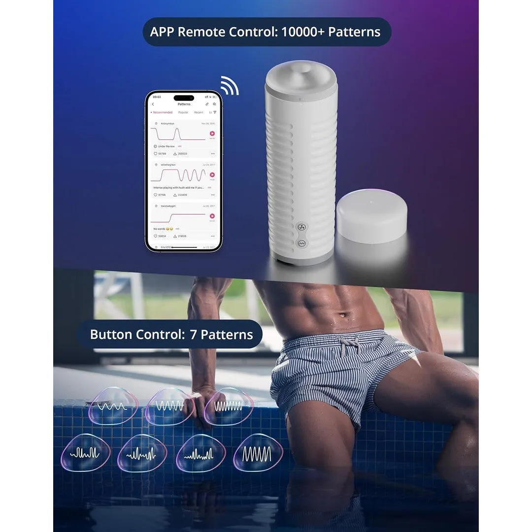 Lovense Max 2 Penis Masturbator with Bluetooth App - Neutral Sleeve