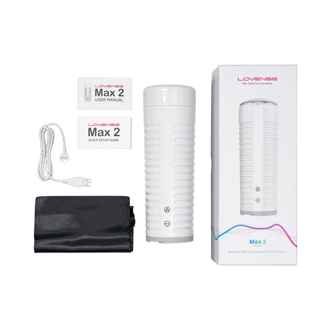 Lovense Max 2 Penis Masturbator with Bluetooth App - Neutral Sleeve