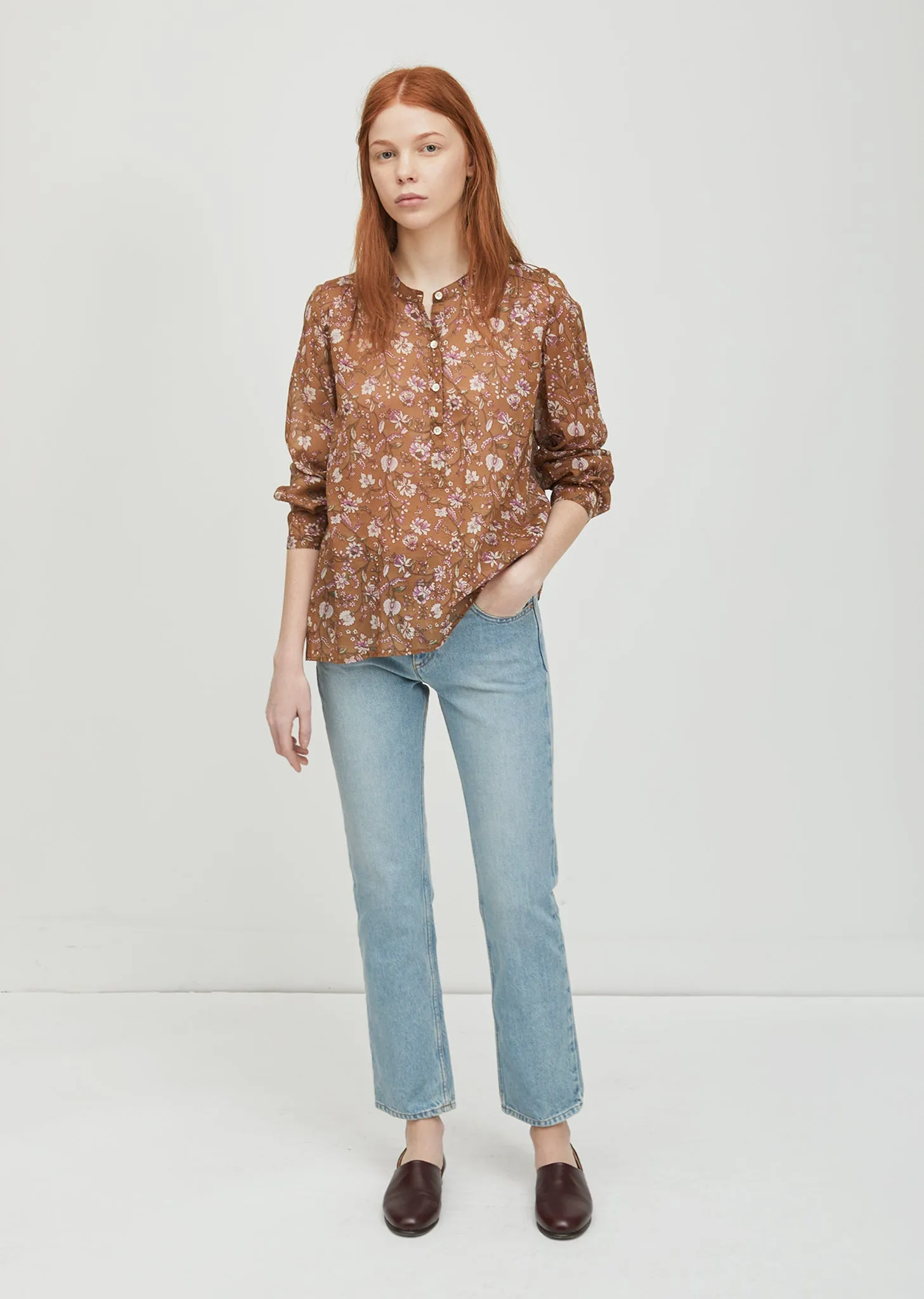 Maria Embroidered Top