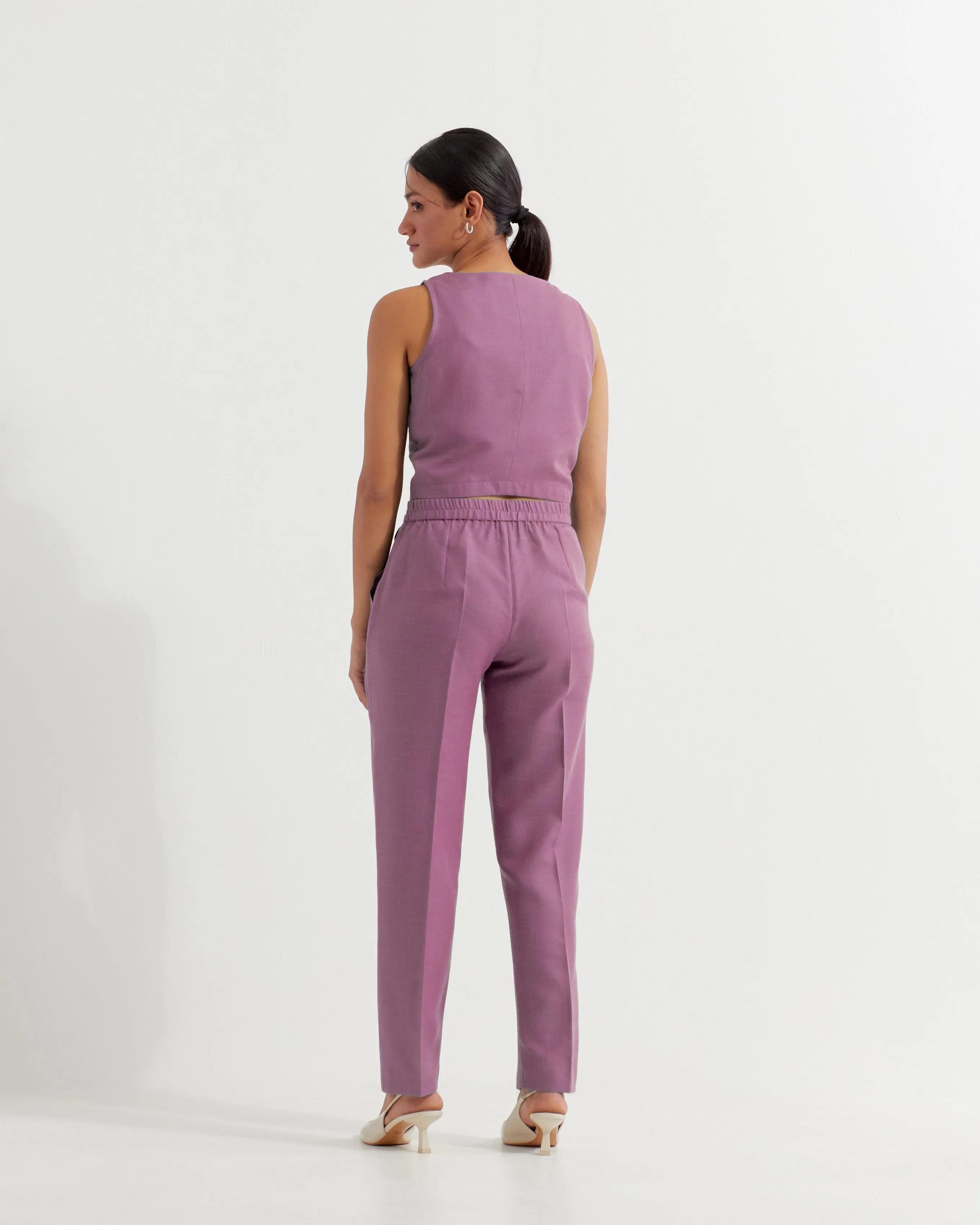 Mauve Anne Co-ord Set (Set of 2)