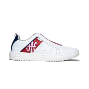 Men's Icon 2.0 Red White Leather Sneakers 06501-015