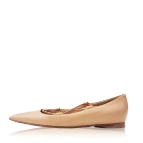 Michael Kors Collection Pointed Toe Ballet Flats