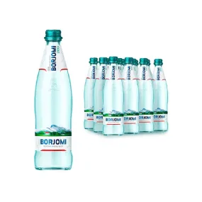 Mineral Water "Borjomi" Carbonated Bottled, 0.5L