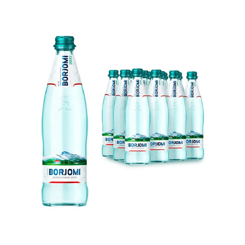 Mineral Water "Borjomi" Carbonated Bottled, 0.5L