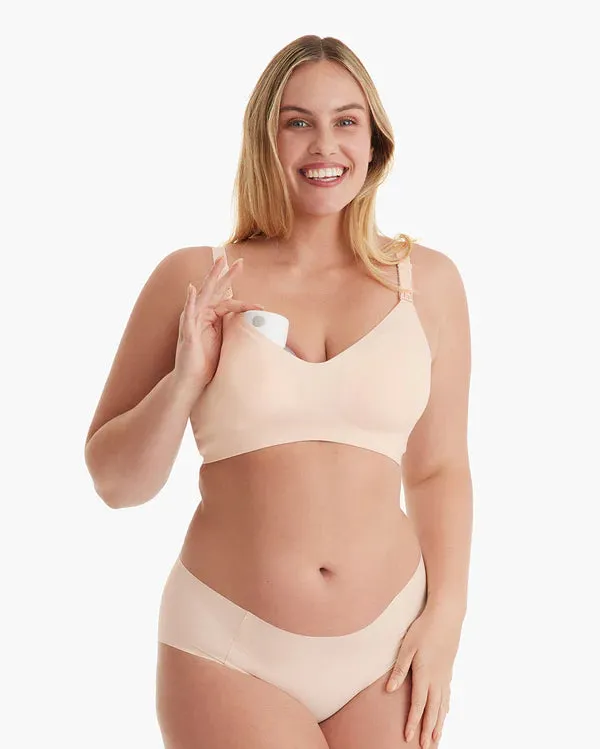 Momcozy Elastic - All-in-One Super Flexible Pumping Bra