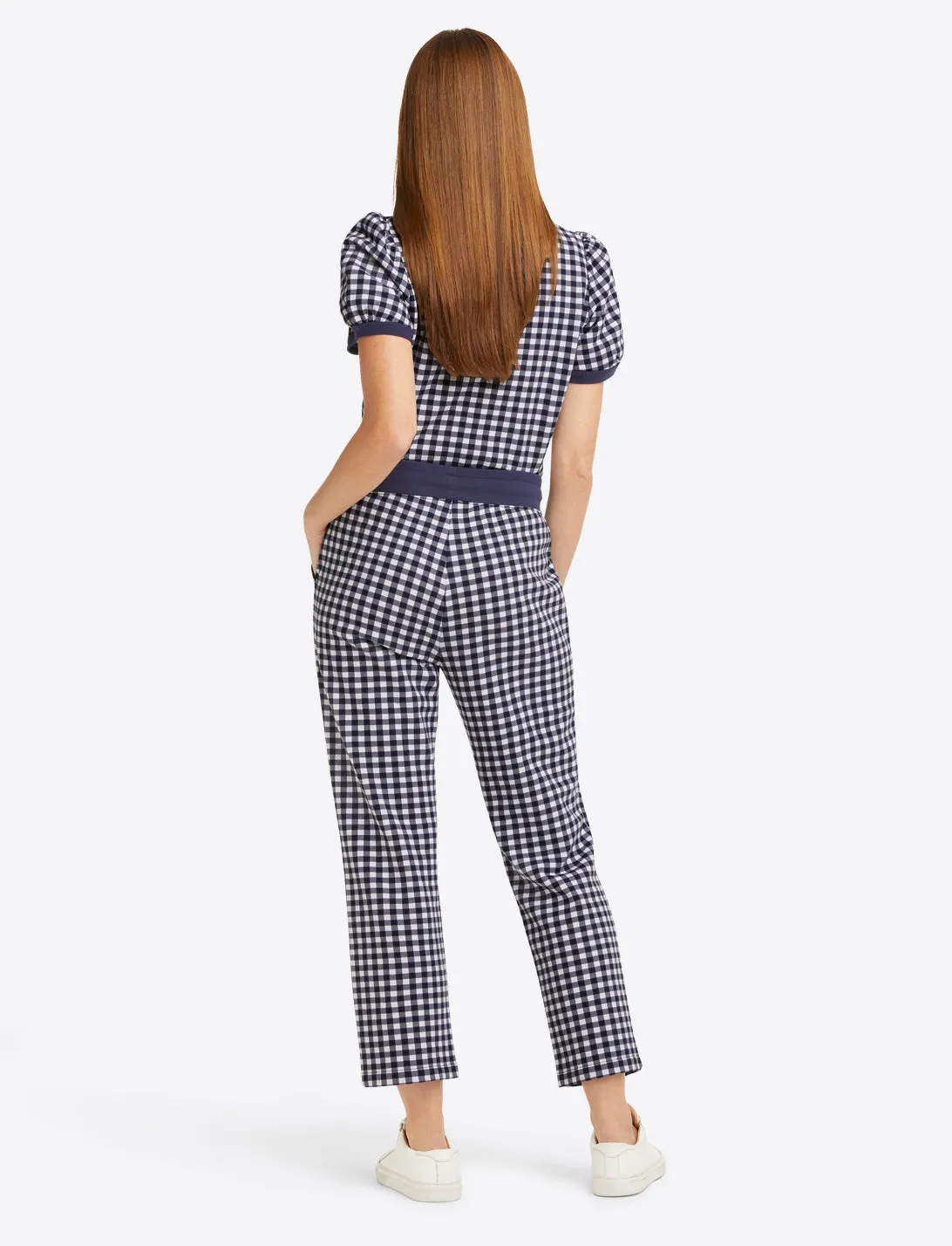 Natalie Sweatpants in Gingham