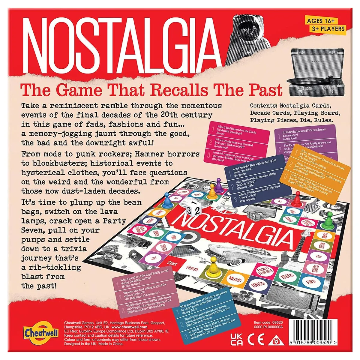 Nostalgia Board Game