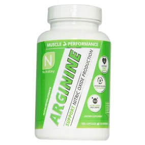 NutraKey Arginine 100 Capsules