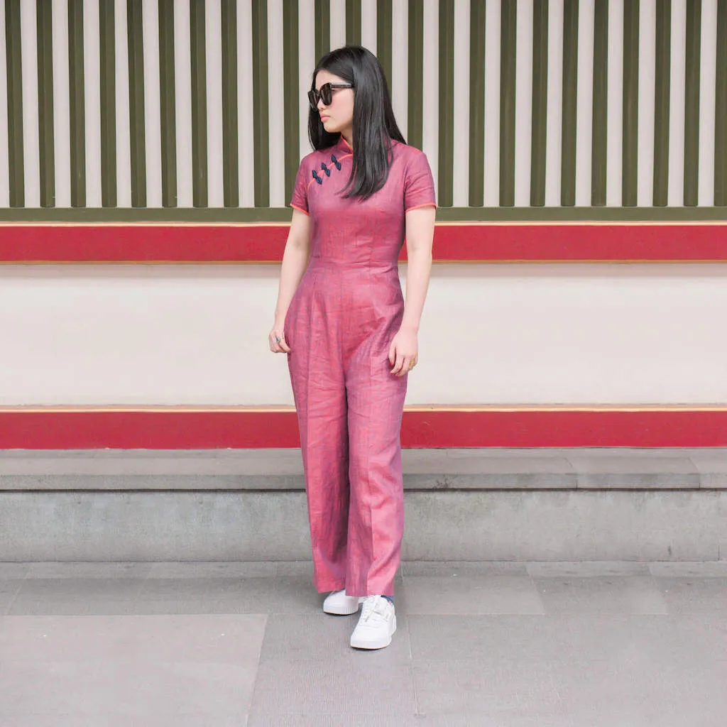 Pattern: 212 – Cheongsam Jumpsuit *Custom Fit