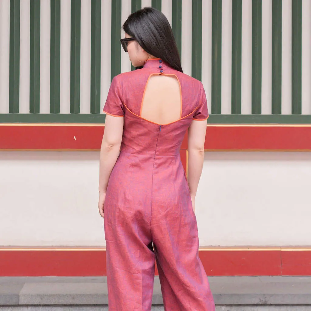 Pattern: 212 – Cheongsam Jumpsuit *Custom Fit