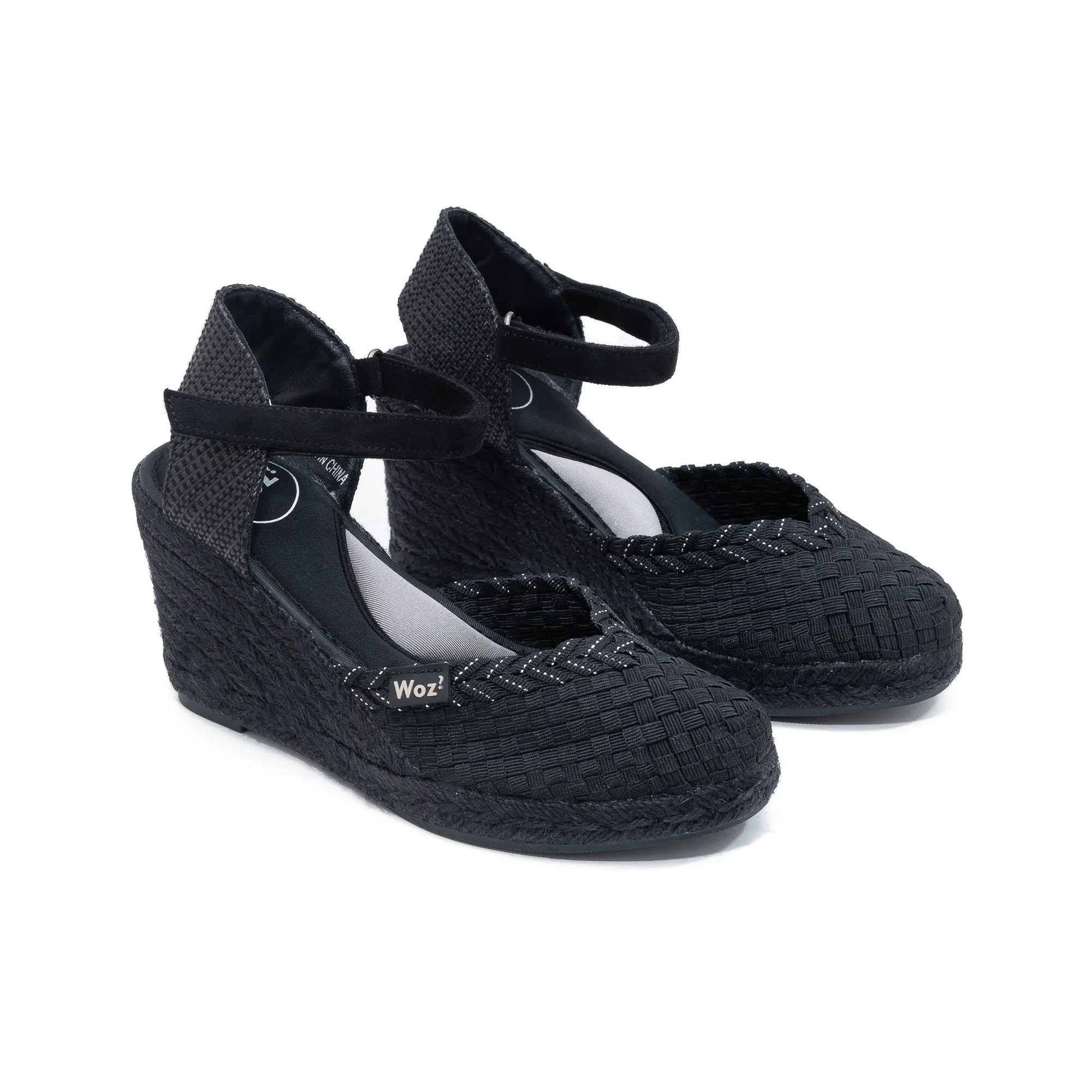 Pisa Black Espadrilles