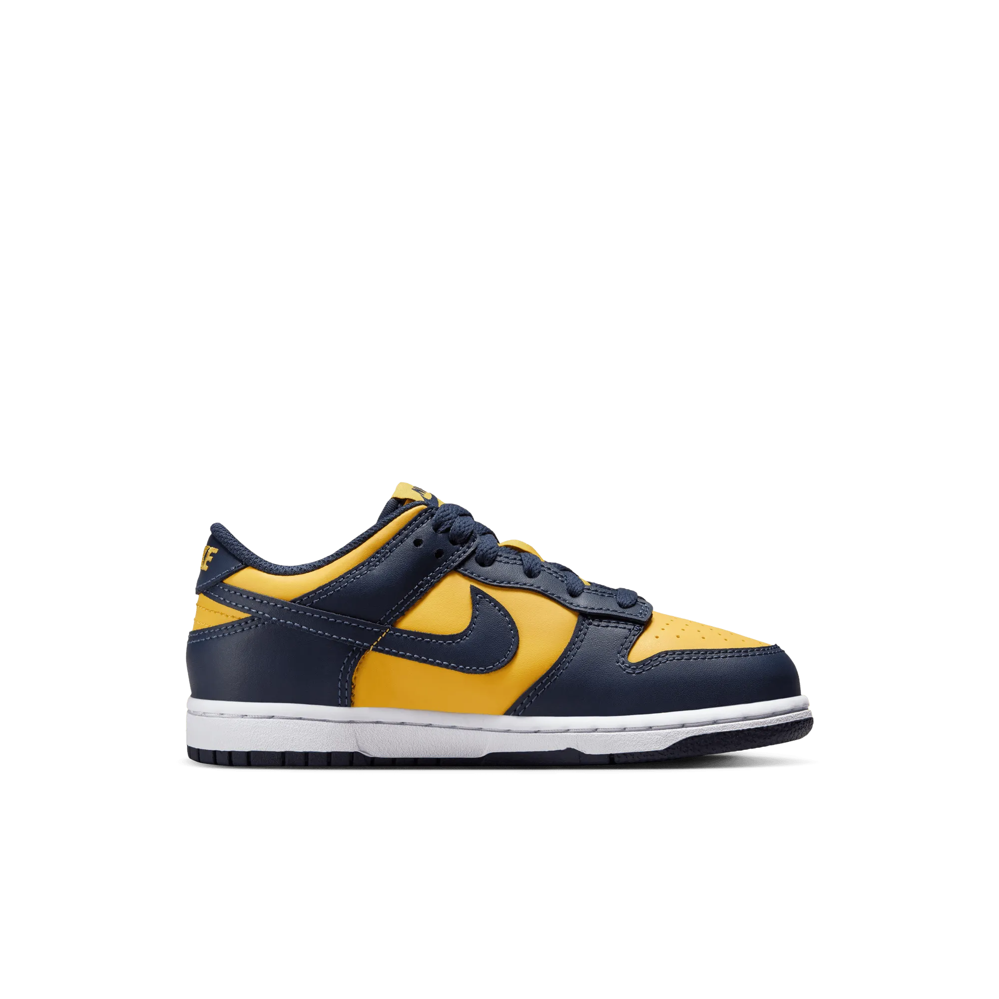 Preschool Nike Dunk Low - Varsity Maize/Midnight Navy/White