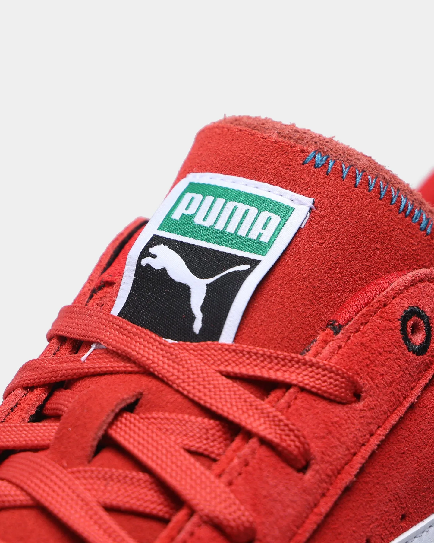 Puma Suede Displaced High Risk Red/Puma White