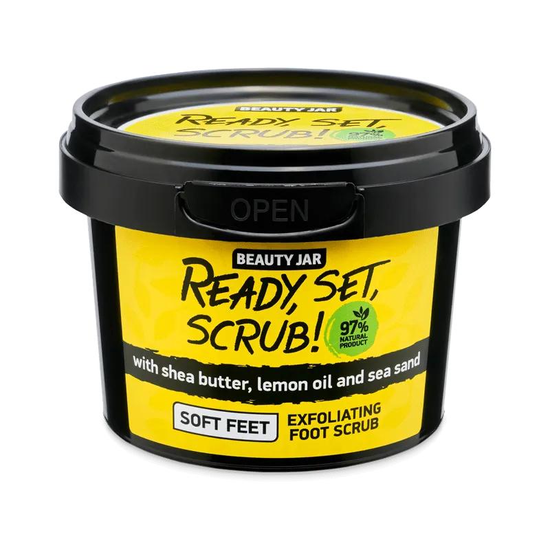 Ready, Set, Scrub Foot Scrub