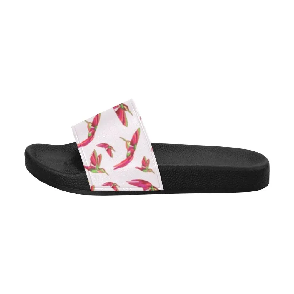 Red Swift Colourful Women's Slide Sandals