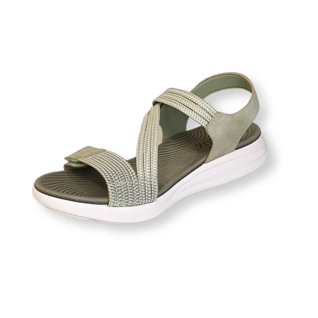 Redz Womens Sandal Florrie Light Khaki