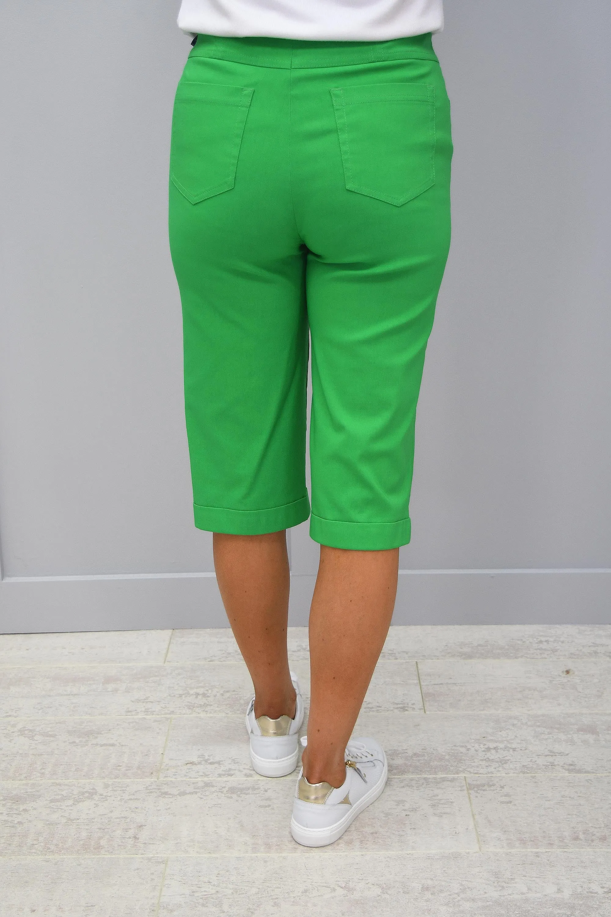 Robell Bella Emerald Green Shorts - 51625 5499 820