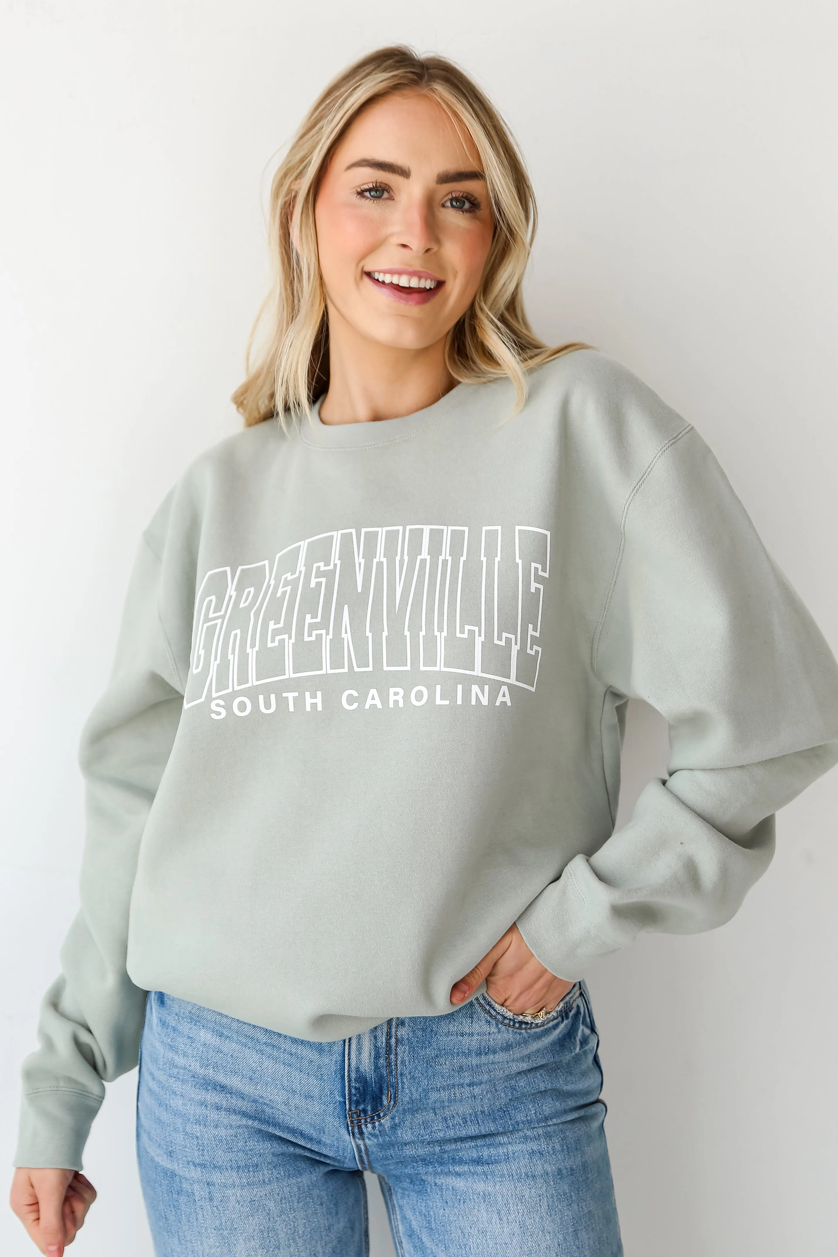 Sage Greenville South Carolina Sweatshirt