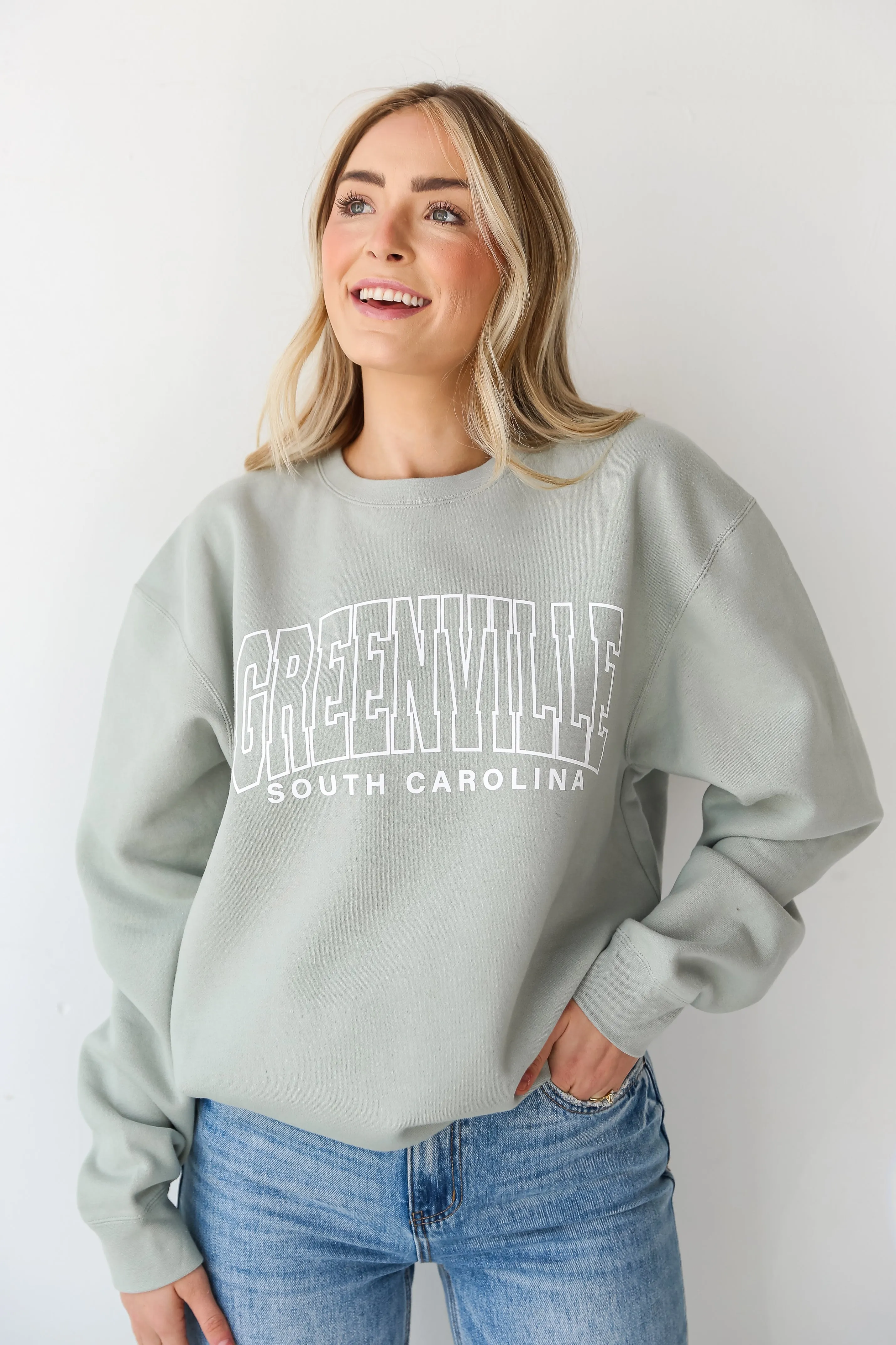 Sage Greenville South Carolina Sweatshirt