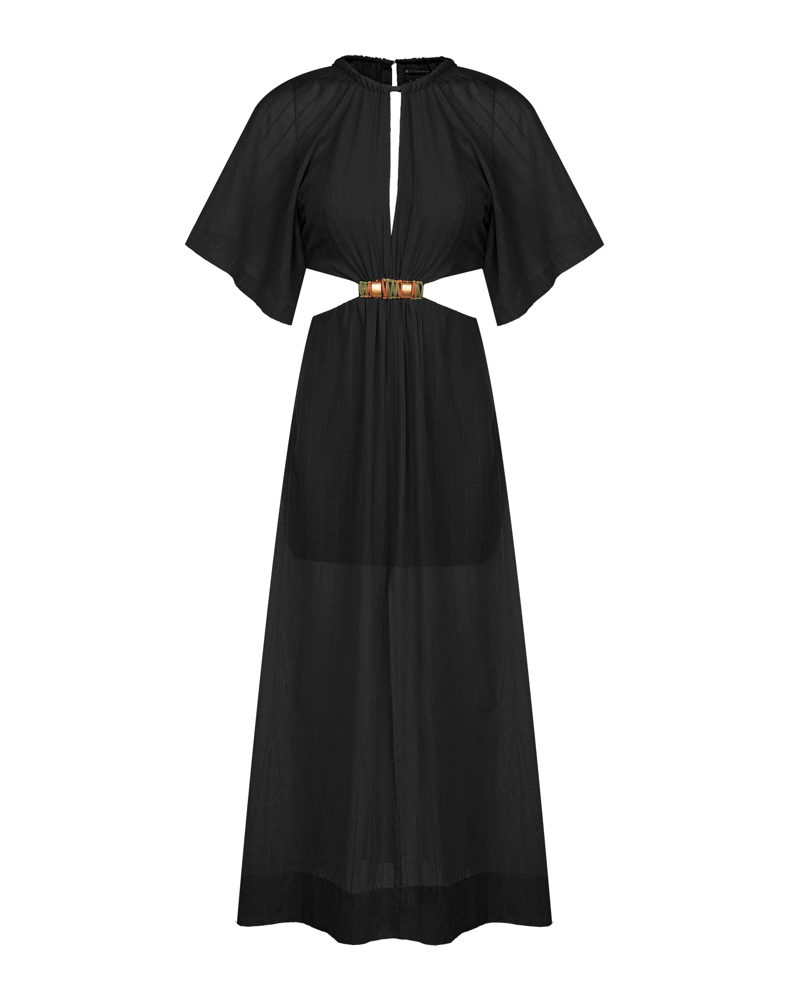 Sallisa Long Dress - Black